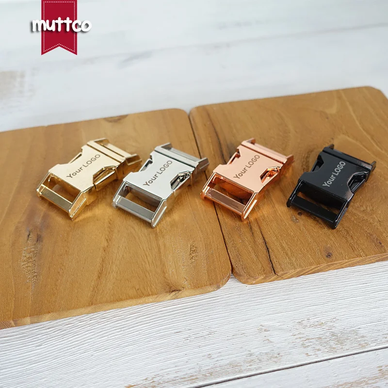 50 unids/lote par de hebillas de Metal para 15, 20, 25, 30mm accesorio de costura DIY, ofrecemos grabado láser logotipo personalizado 4 colores - imagen 2