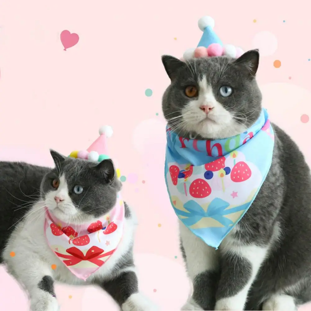 Pañuelo para el cuello para perros y gatos, toallas triangulares para Saliva, para mascotas - imagen 5