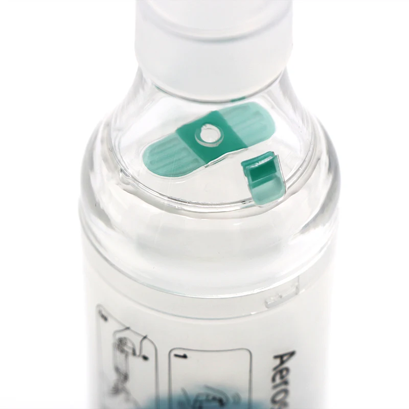 Inalador veterinario, nebulizador, cámara espaciadora, inhalador para perros y gatos con 2 mascarillas faciales de silicona médica suave - imagen 3