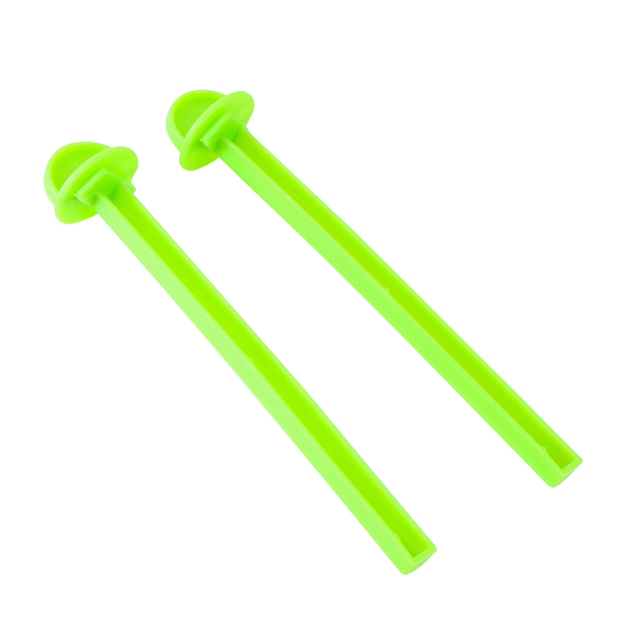 Palo de pie para pájaros, accesorios para jaula de periquitos, palos para morder, loro, perca de plástico para pájaros, juguete de Color aleatorio, 10 Uds. - imagen 3