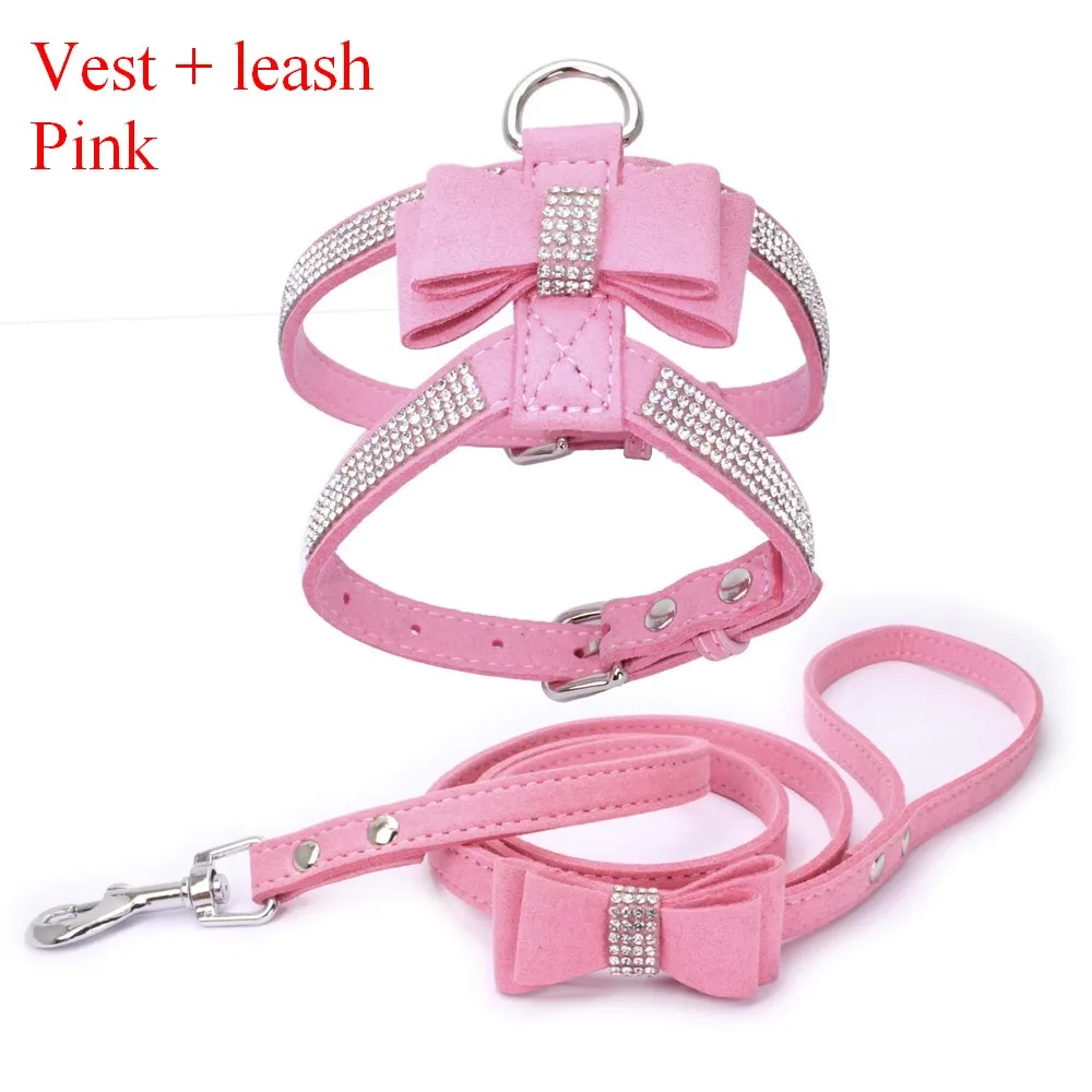 Harness Leash Pink