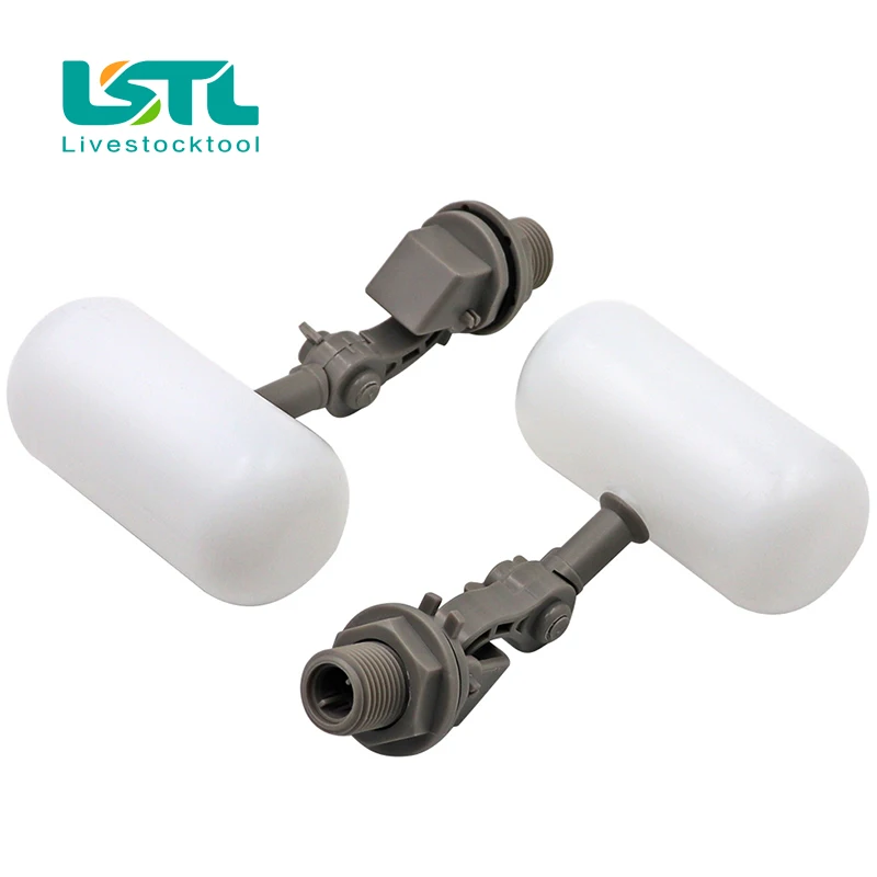 Válvula de flotación para tanque de agua, bebedero automático de 1/2 "y 3/4", Control de nivel de agua, torre de granja, 2 uds. - imagen 3