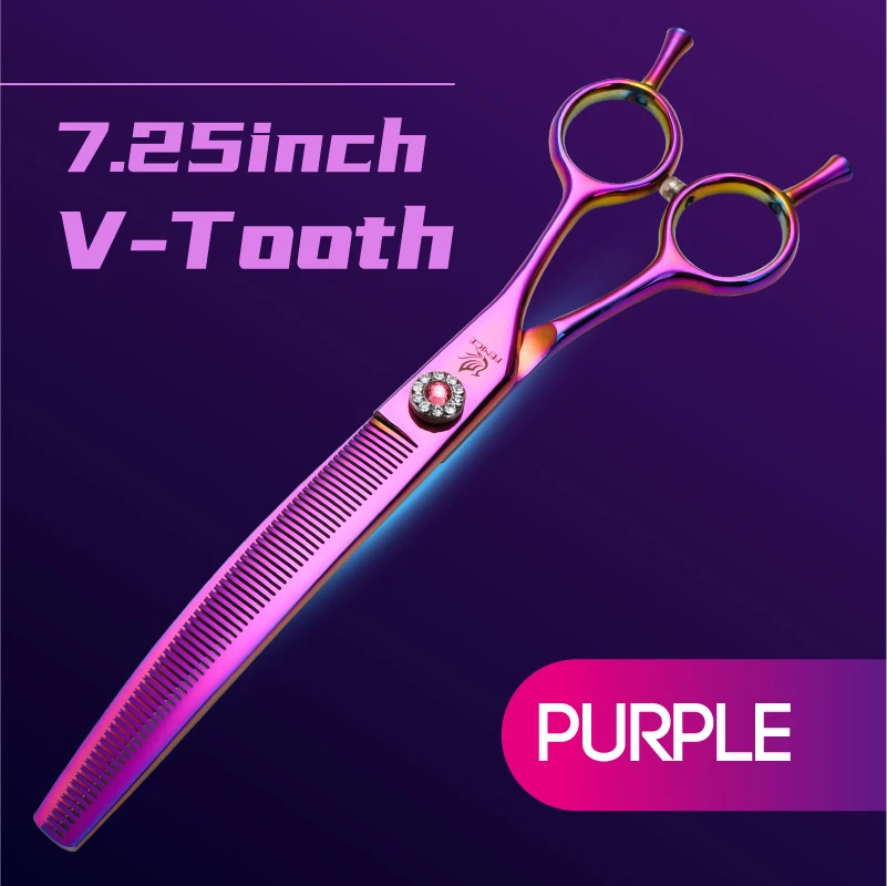 7.25 v-shaped purple