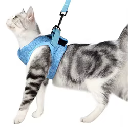 Arnés antihuida para gato – Acolchado, suave y ajustable
