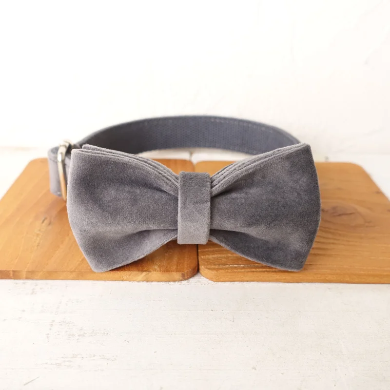 Dog Collar Bow Tie
