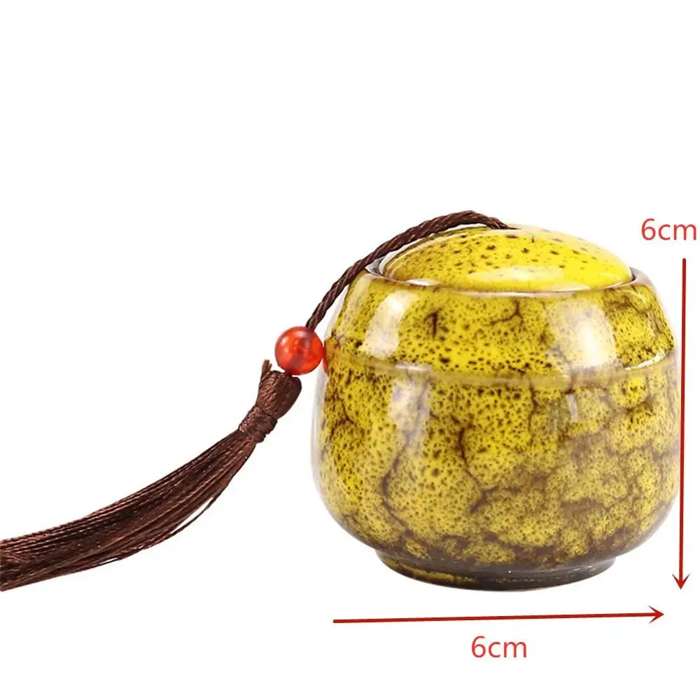 Urnas de cerámica para mascotas, tanque de almacenamiento para cenizas de gato, caseta para cenizas de animales pequeños, ideal para el funeral de aves y chimeneas - imagen 2