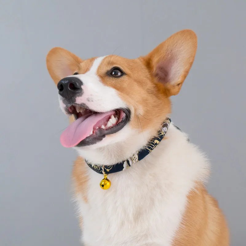 6 Color de estilo japonés gato collar campana collar de dibujos animados mascotas accesorios para Gatos productos para mascotas suministros Gatos collier chat - imagen 5