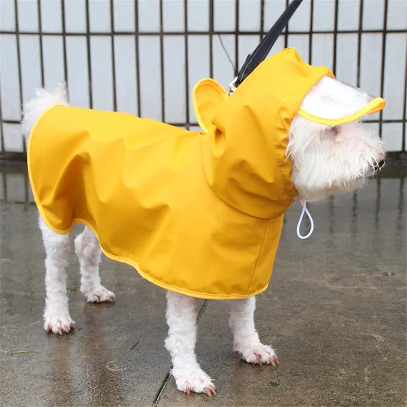 Chubasquero impermeable para perros – chaqueta de lluvia con capucha - imagen 5