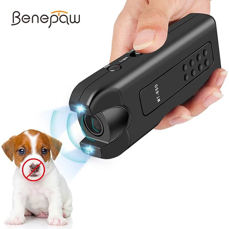 Benepaw repellente ultrasónico perros dispositivo antiladridos eficiente disuasorio - Vista principal del dispositivo