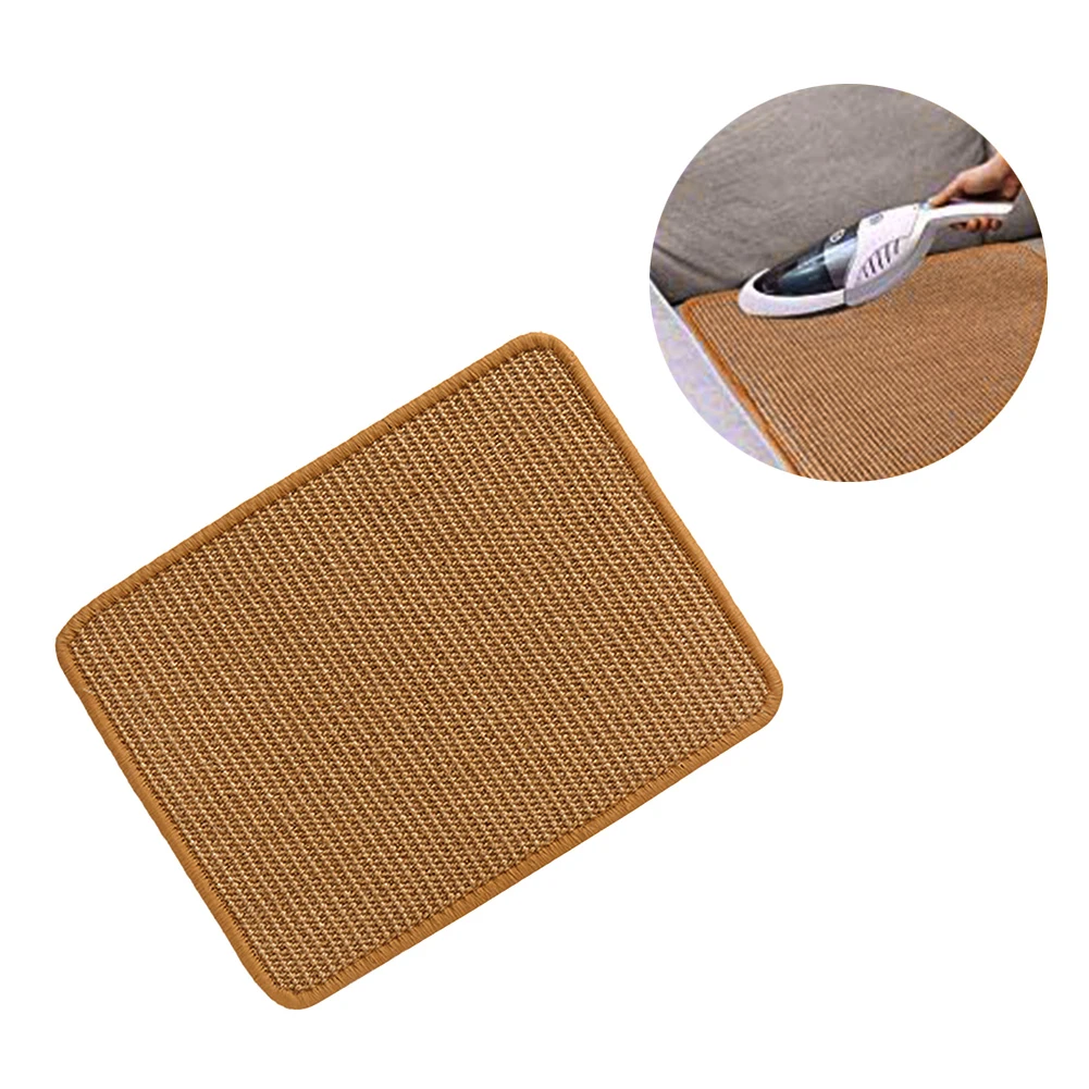 Almohadilla rascadora para gatos, almohadilla antideslizante de Sisal Natural para rascar gatos, para proteger muebles, patas, alfombras, sofá, Protector de juguete