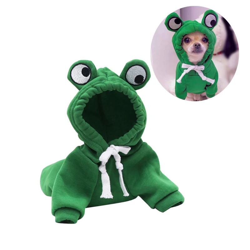 Abrigo de invierno de felpa con capucha para perro