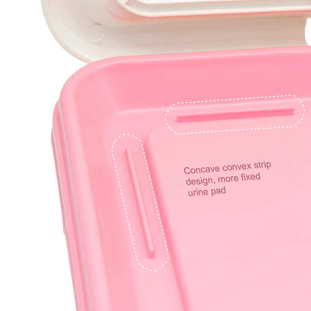 Orinal portátil para perros y mascotas, cajas de arena para gatos, bandeja de arena para cachorros, inodoro de entrenamiento, suministros para mascotas fáciles de limpiar - imagen 5