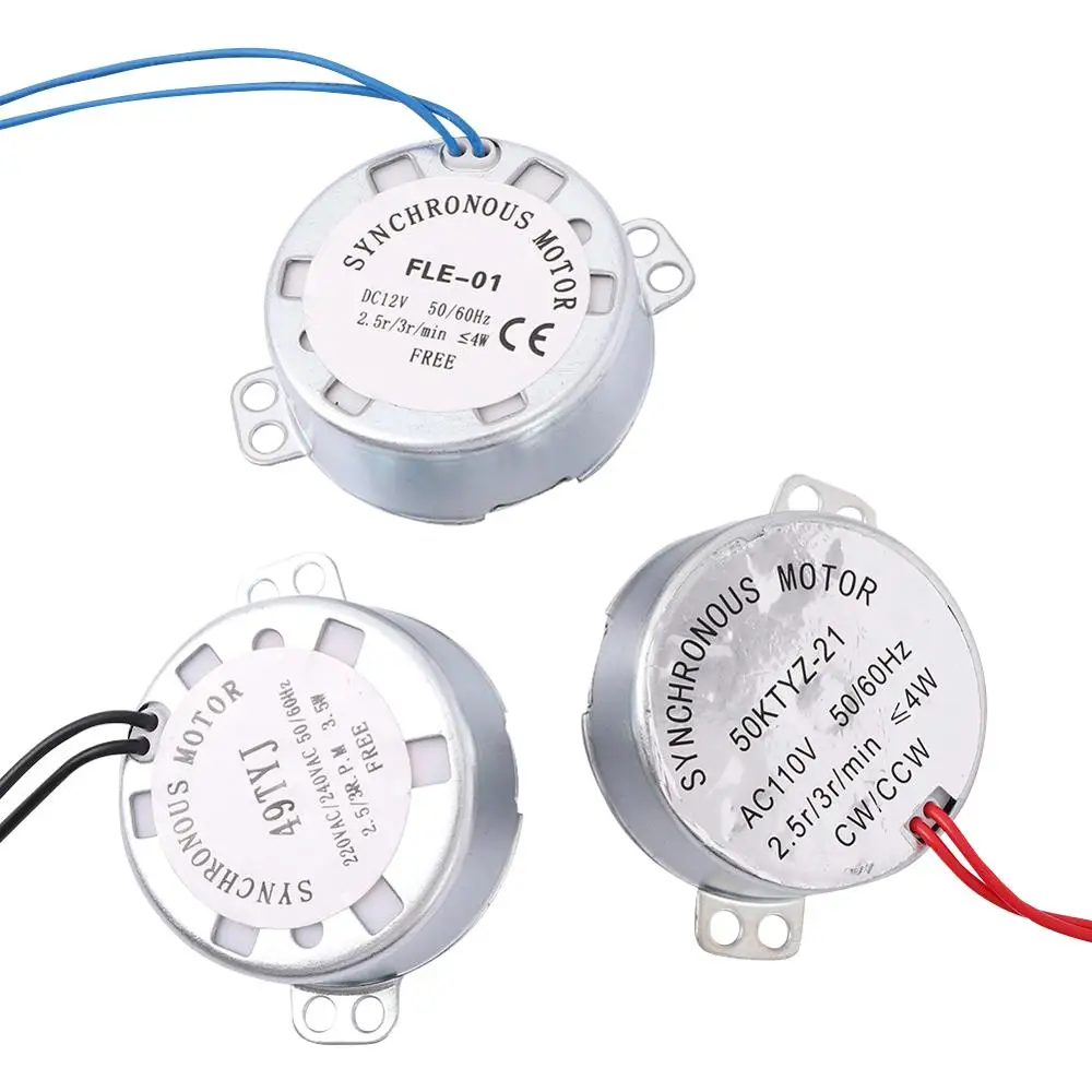 Mini accesorios de Motor de incubadora AC 220V/110V 50/60Hz, Motor de girar los huevos, incubadora de huevos hecha a mano, equipo de incubadora, 10 Uds.