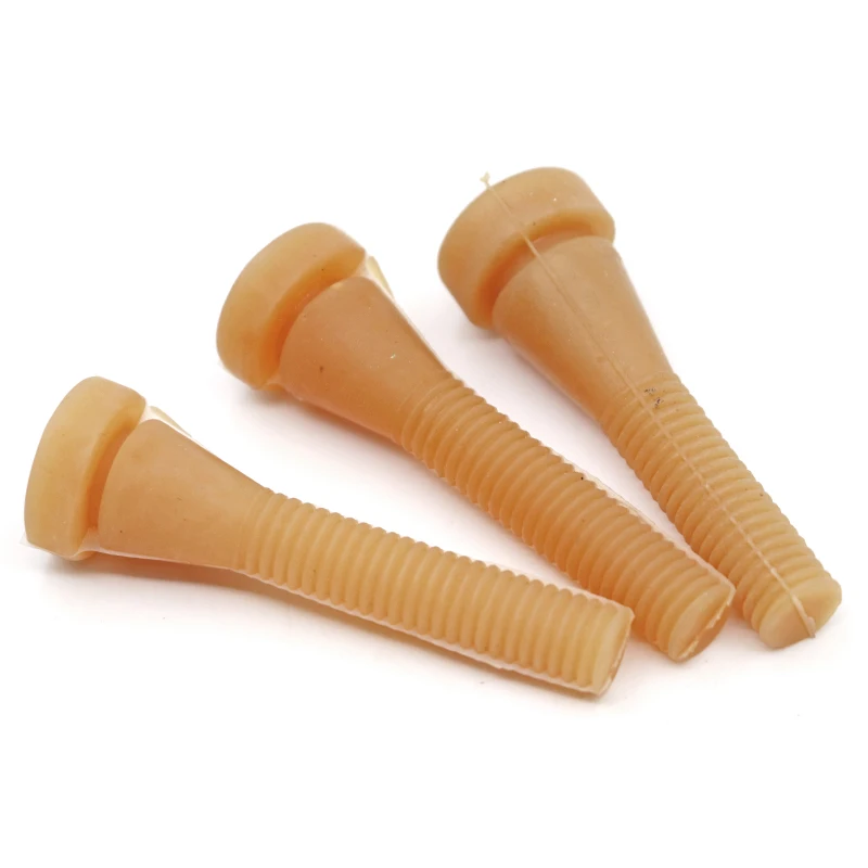 Barra de goma para desplumar dedos de aves de corral, 10 piezas, 6cm, máquina de eliminación de dedos, pollo, Paloma, codorniz - imagen 5