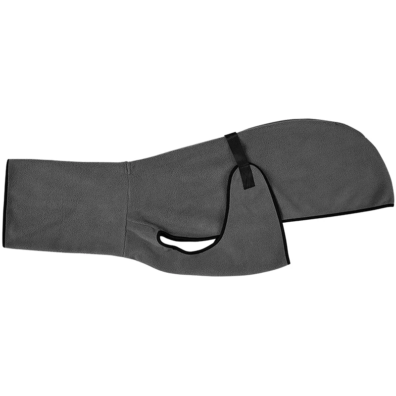 Benepaw-Chaqueta de lana suave para perro, chaleco ajustable para mascotas, abrigo con capucha, Color sólido, cálido, invierno - imagen 3