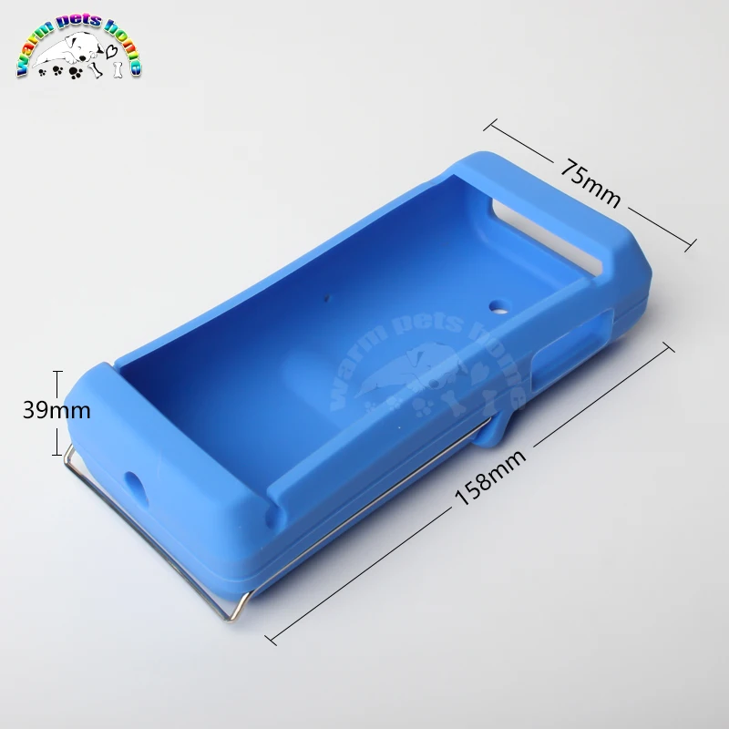 Oxímetro de mano para uso veterinario, cubierta protectora de látex suave, anticaída, 3,5 pulgadas - imagen 3