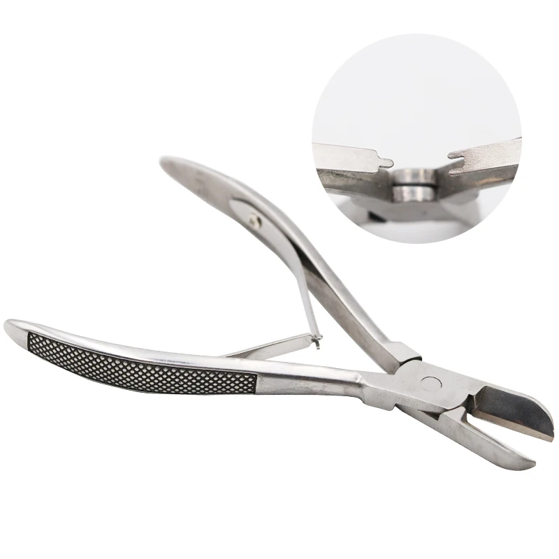 Alicates de acero inoxidable para cuidado dental de lechones y conejos - imagen 4