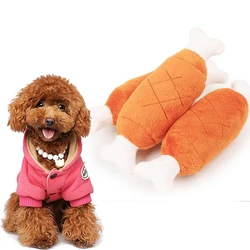 Juguetes de peluche interactivos para gatos y perros resistentes