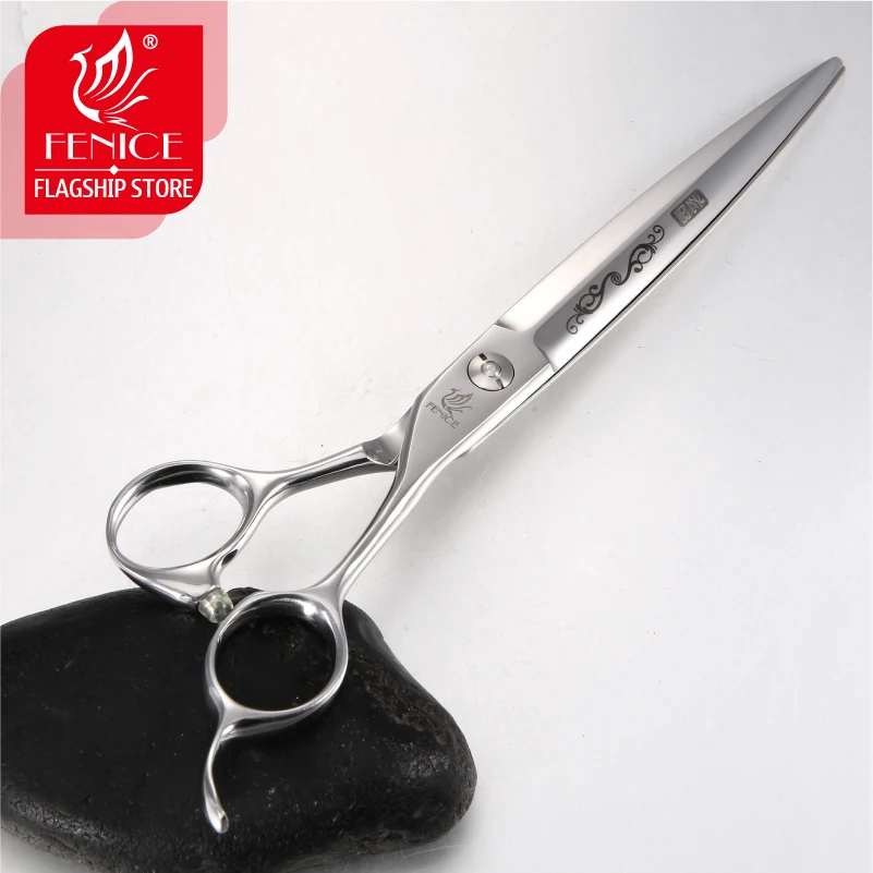 Fenice-tijeras profesionales para el cuidado de mascotas, tijeras rectas de borde afilado para el cuidado de perros y gatos, 7,25 pulgadas - imagen 3