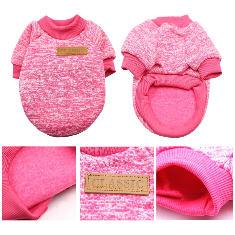 Warm Dog Clothes Puppy Jacket Coat Cat Clothes Dog Sweater Winter Dog Coat Clothing For Small Dogs Chihuahua Clothing - imagen 2
