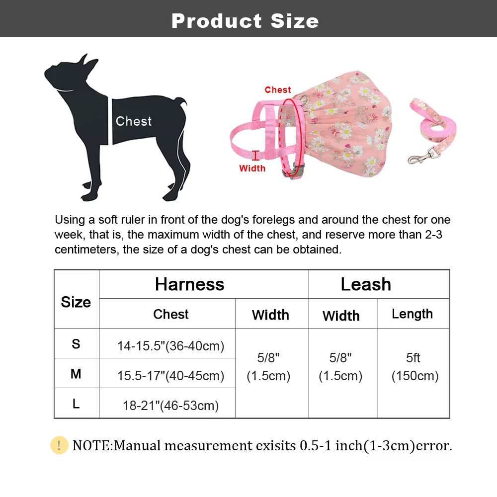 Empaque del arnés reflectante para mascotas