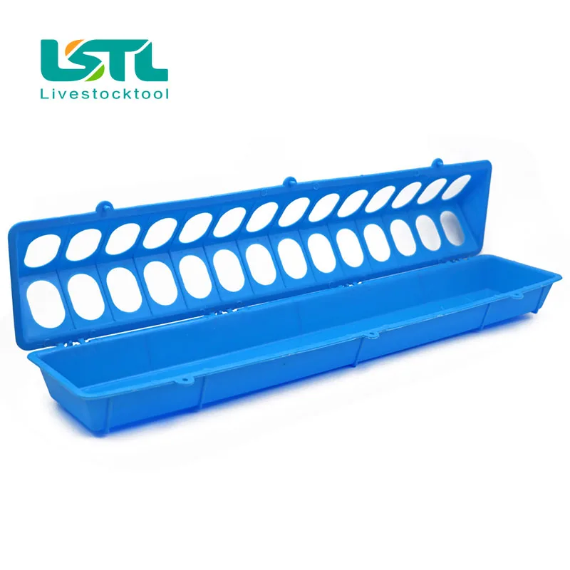 Comedero para aves de corral, fuente abatible de 50cm para aves, codorniz, pollo, faisán - imagen 4