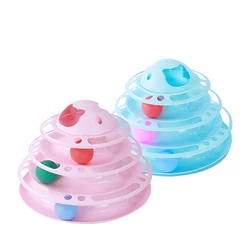 Juguete interactivo para gatos con torre - Accesorios para mascotas