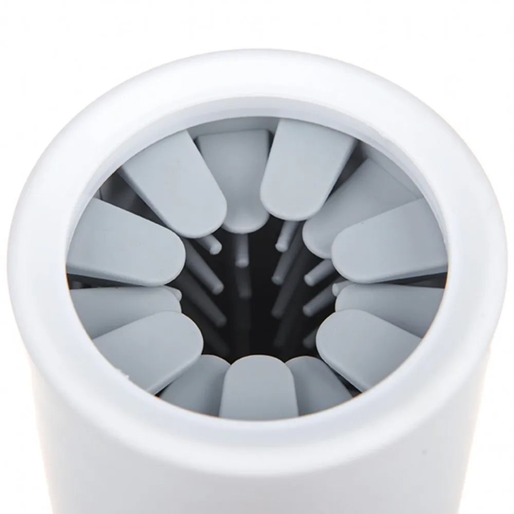 Taza limpiadora de pies de perro, peines de silicona suave, taza limpiadora de pata de gato y cachorro, herramienta de limpieza portátil para perros medianos y grandes - imagen 2