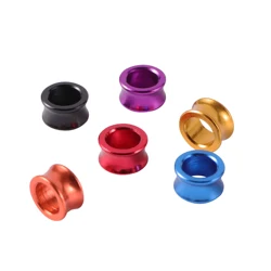 Anillo de pie para loro en aluminio - identificacion multicolor