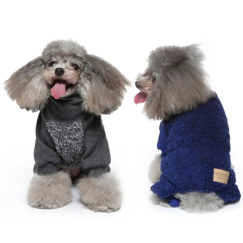 Pijamas suaves con estampado de leopardo para perros, ropa de abrigo para mascotas, disfraz de Yorkshire, Chihuahua, abrigo para cachorros pequeños, 12 y 13 estilos - imagen 3