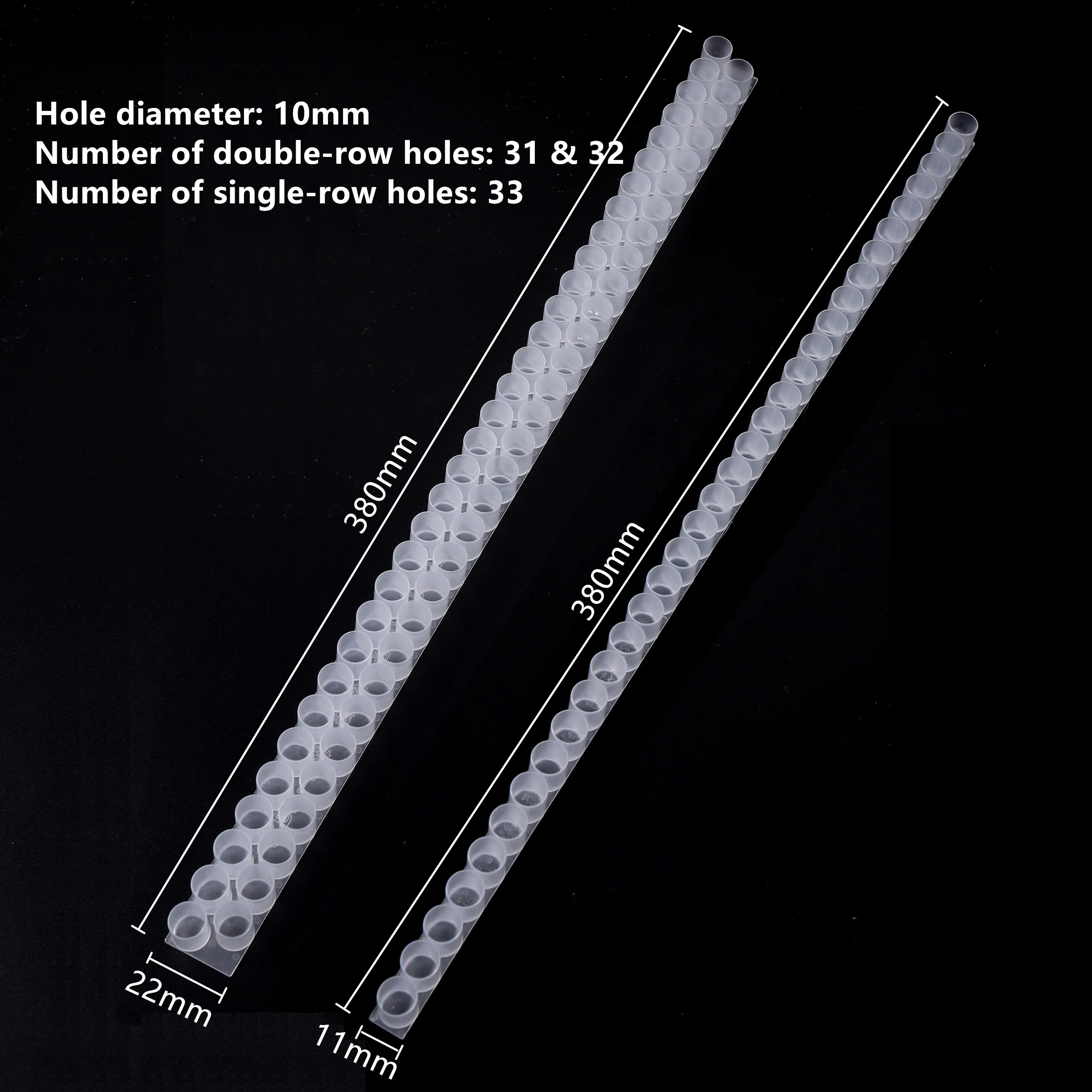 Apicultor profesional con tiras de gelatina real, herramienta de apicultura con flexibilidad de paleta, Individual/doble, 5 piezas - imagen 2