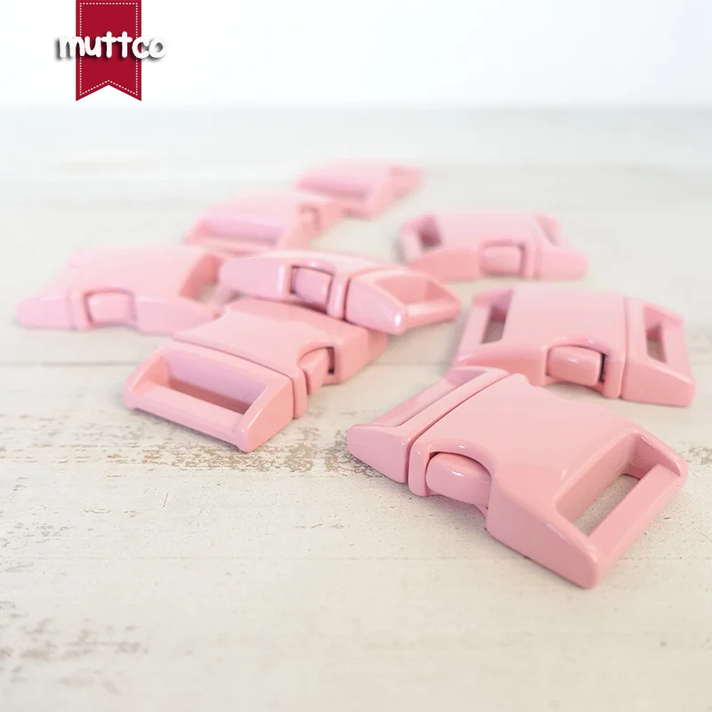 10 piezas de herrajes de hebilla de Metal para Collar de perro grabado para correas de 20 mm/25 mm, piezas de correa DIY, calidad superior disponible en 7 colores - imagen 5