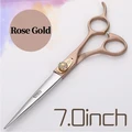 7.0 inch rose gold