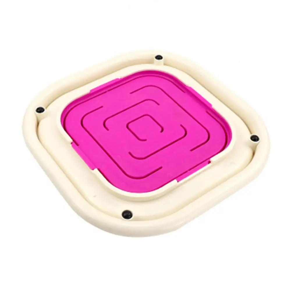 Cuencos antideslizantes para alimentación de perros y cachorros, comedero para gatos, plato de viaje de plástico, contenedor de comida - imagen 3