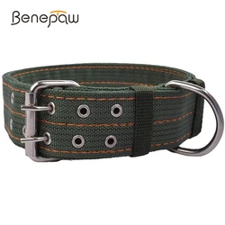 Collar de nailon ajustable para perros medianos y grandes - comodo