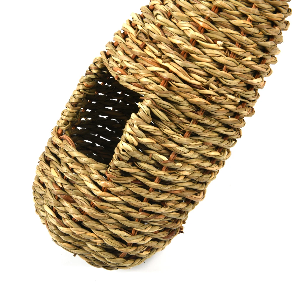 Casa para pájaros colgante, cabaña de nido de pájaro de fibra Natural, jaula para exteriores, refugio, escondite, nido de pájaro - imagen 4