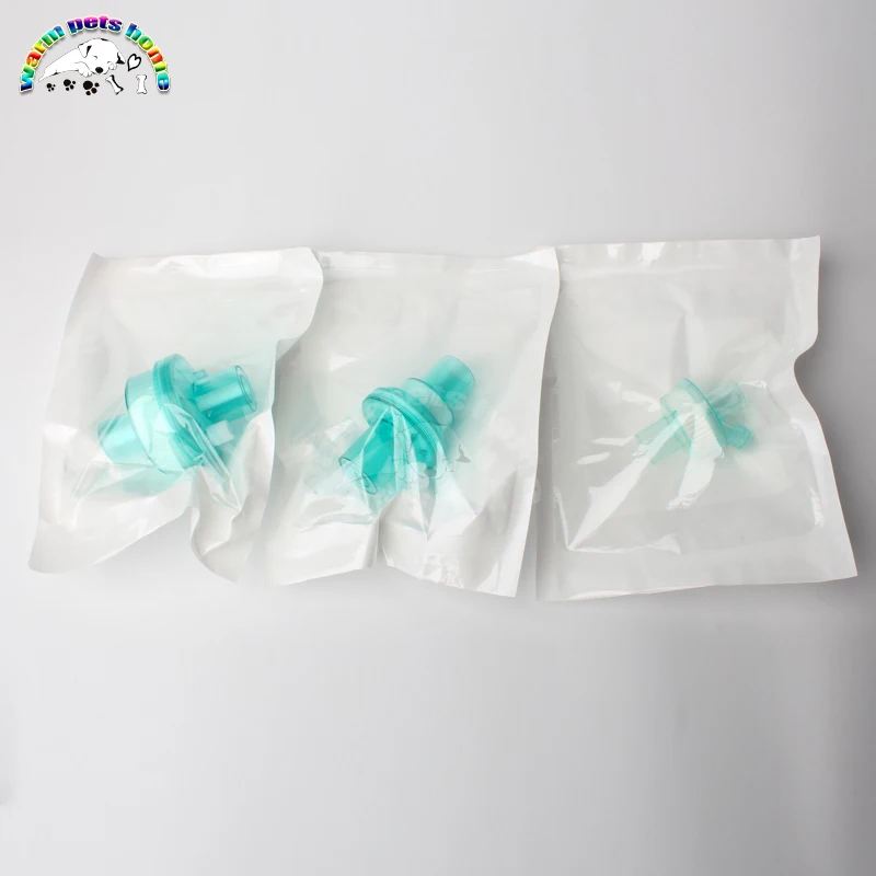 Filtro viral bacteriano CPAP, intercambiador de calor y humedad estéril con filtro para adultos, niños, bebés, veterinaria, 5 uds. - imagen 2