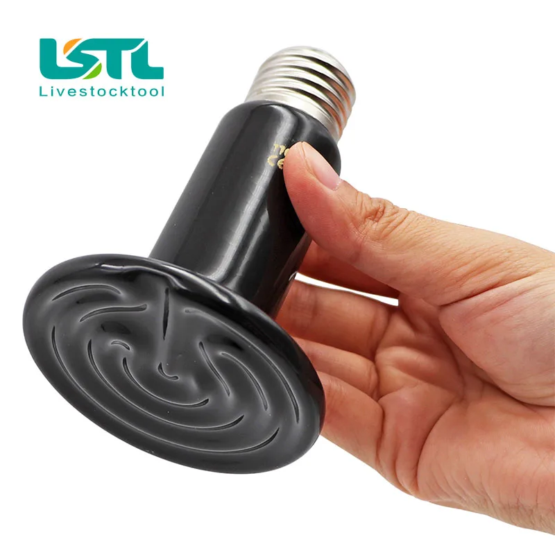 Bombilla calefactora para reptiles y mascotas, emisor de cerámica infrarrojo, lámparas de calor, lámpara para reptiles, 220V-240V, 2 uds. - imagen 5