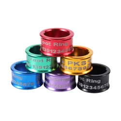 Anillo identificativo para palomas 8 mm - Personalizable