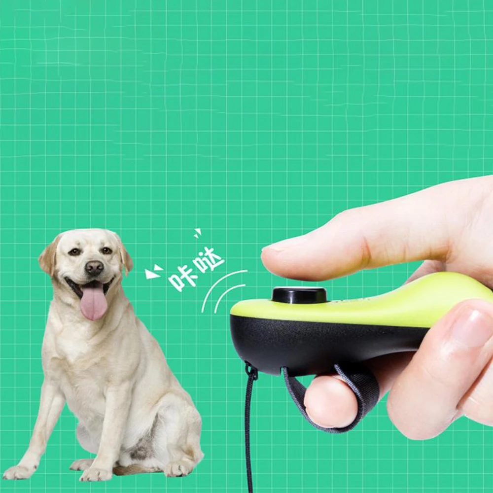 Clicker de entrenamiento para perros 2 en 1 con llavero con silbato para entrenamiento de comportamiento de obediencia, entrenador de mascotas para perros, gatos, cachorros, suministros para mascotas