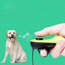 Clicker entrenamiento 2 en 1 con silbato para perros y gatos