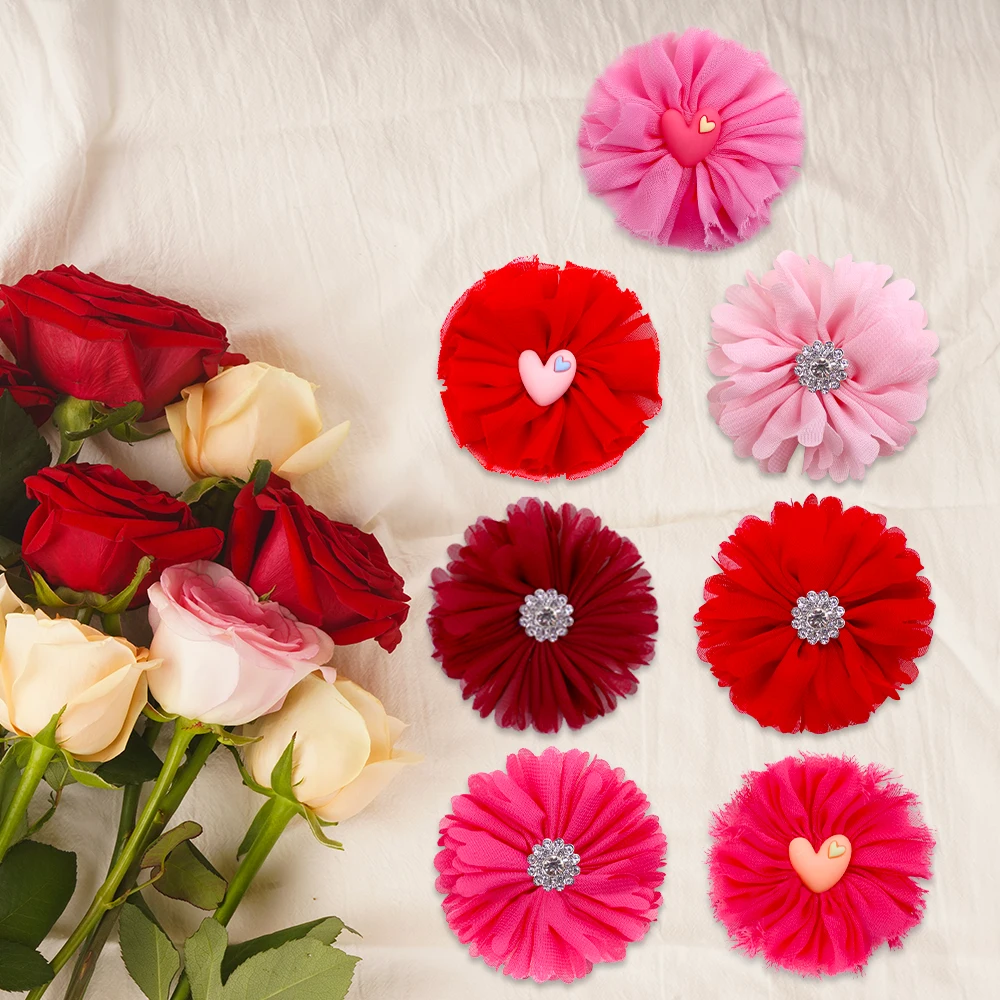 50 Uds. Pajaritas deslizantes para el Día de San Valentín, accesorios para Collar de perro, pajarita para perro pequeño, accesorios para perros pequeños de lujo - imagen 5