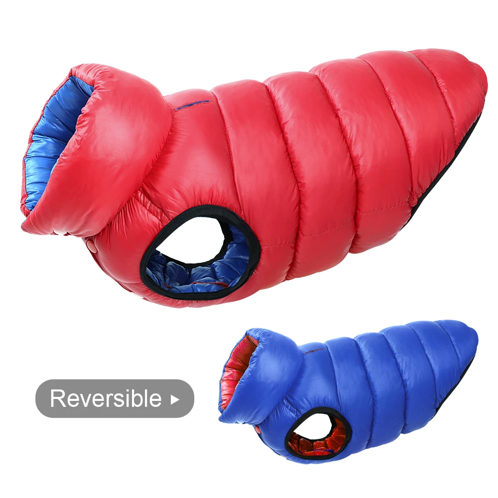 Abrigo impermeable de invierno reversible para perros - imagen 4