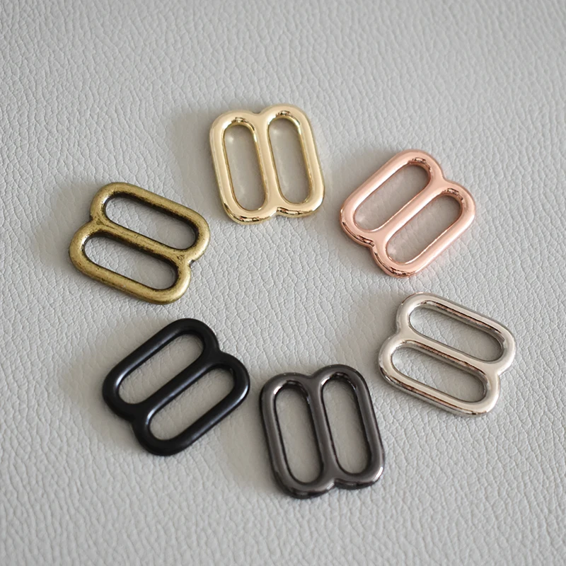 Deslizador de ajuste para correas de 15mm, accesorios para Collar de perro, correas DIY, cinturones, de Metal chapado de alta calidad, 1 ud. - imagen 3