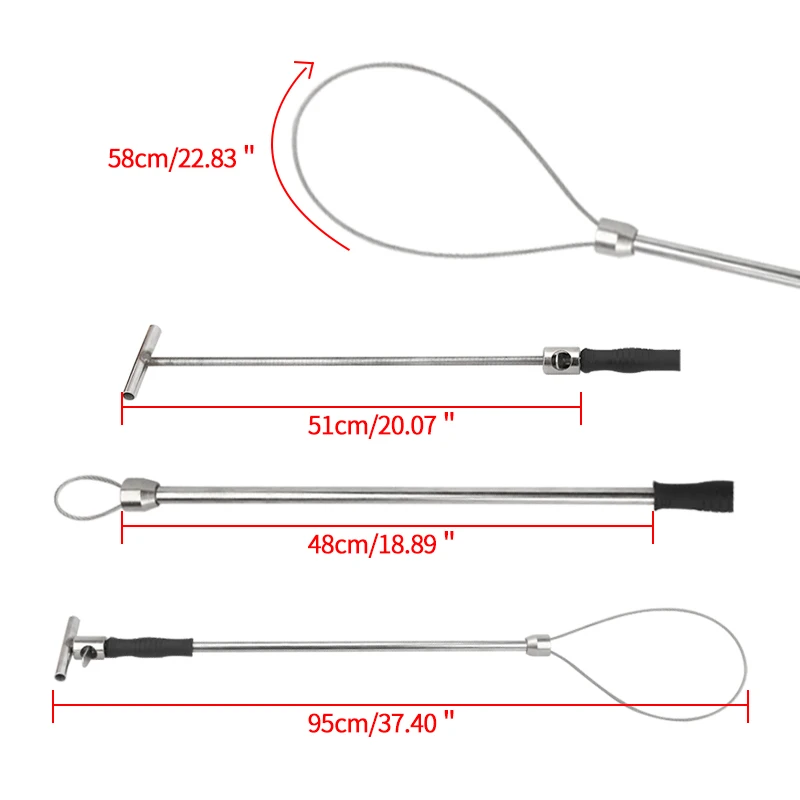 Varilla de contracción fija de acero inoxidable tipo T, dispositivo de entrenamiento de cerdos, equipo de cría de animales - imagen 4