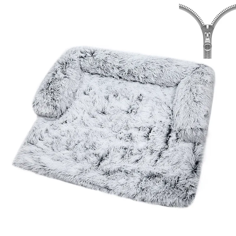 Gradient gray zipper