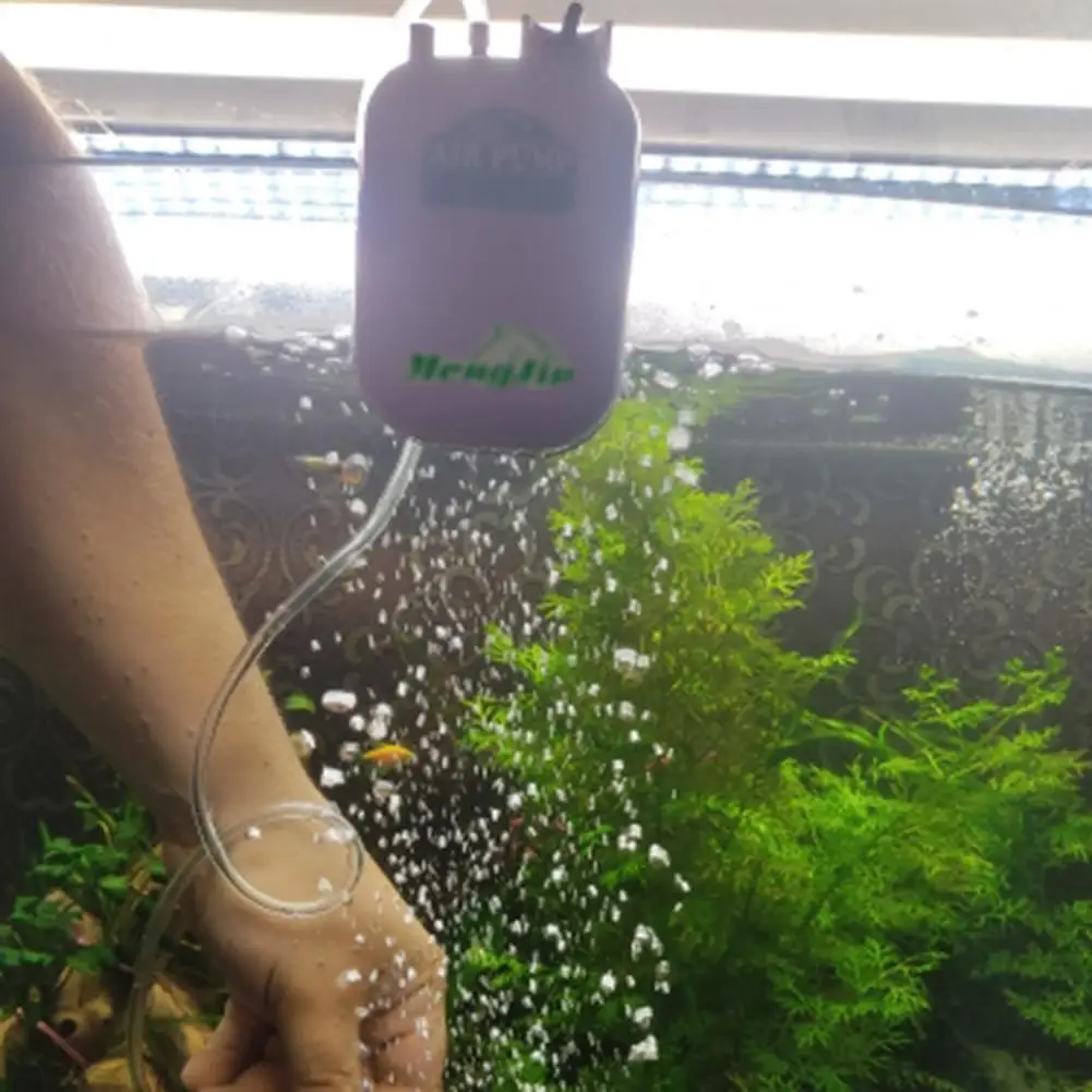 Aireador de pesca, bomba de aire fuerte para acuario, velocidad ajustable, bomba de oxígeno - imagen 3