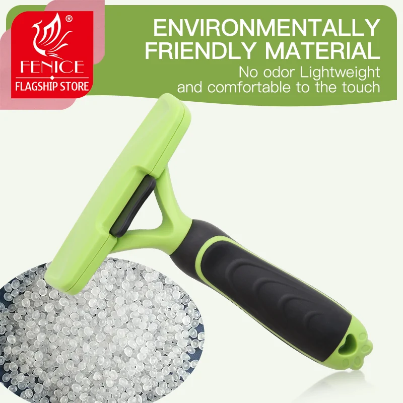 Fenice-cepillo de alambre de arco autolimpiante para perro y gato, elimina el pelo, masajes, peine para mascotas, SUMINISTROS DE ASEO - imagen 2