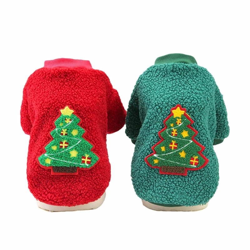 Festival Pet Clothes Winter Dog Sweater for Small Dogs Yorkshire Poodle Pullovers Christmas Puppy Cat Hoodies ubranie dla psa - imagen 3