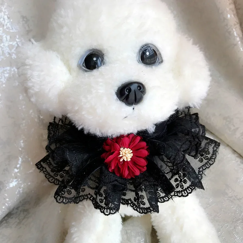 Collar Flores Perros Baberos - imagen 4